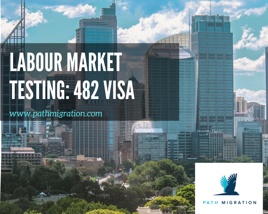 Labour testing 482 visa