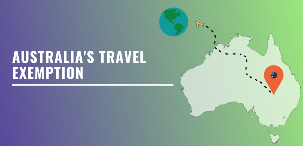 travel exemption australia