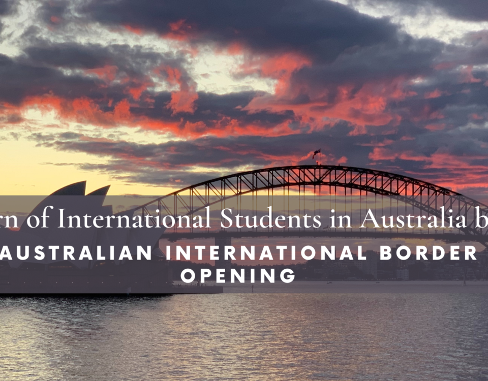 Return of International Students in Australia by 2021